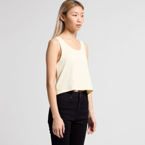 Wo's Crop Singlet - Image 2