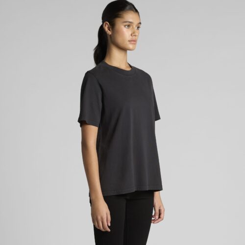 Wo's Heavy Faded Tee - Image 2