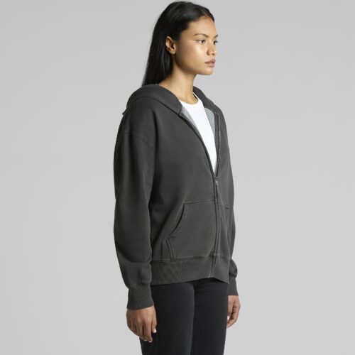 Wo's Relax Faded Zip Hood - Image 2