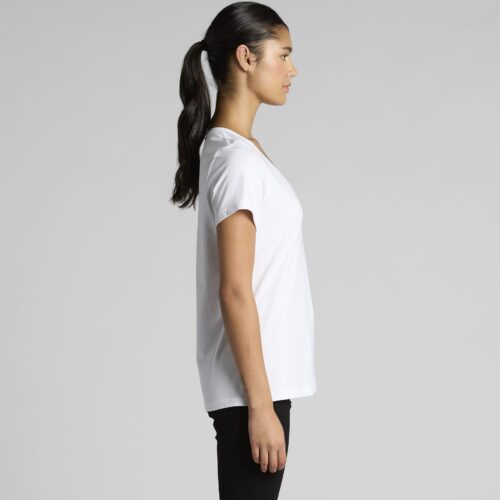 Wo's Maple V Neck Tee - Image 3