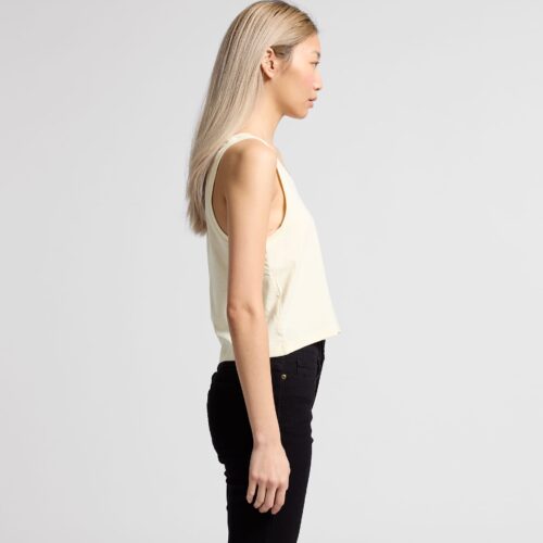 Wo's Crop Singlet - Image 3