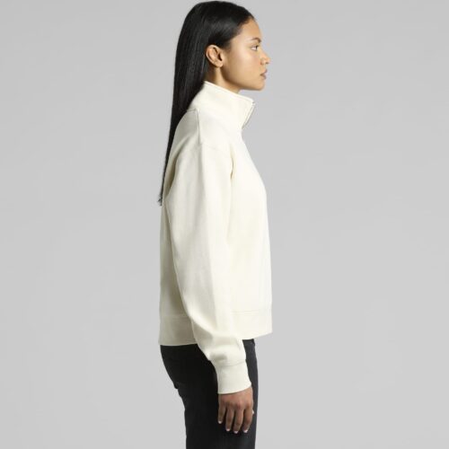 Wo's Half Zip Crew - Image 3