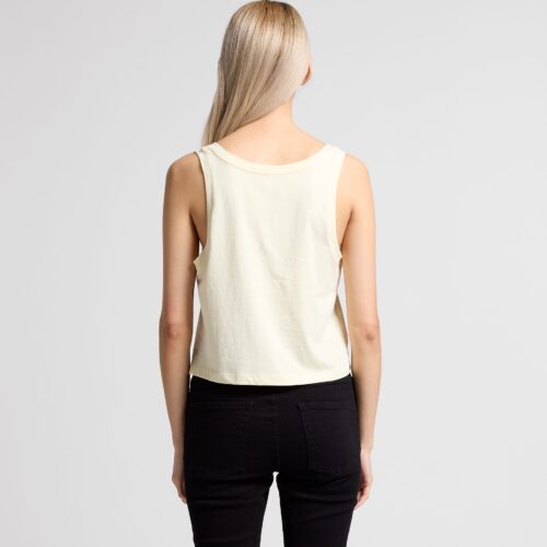 Wo's Crop Singlet - Image 4