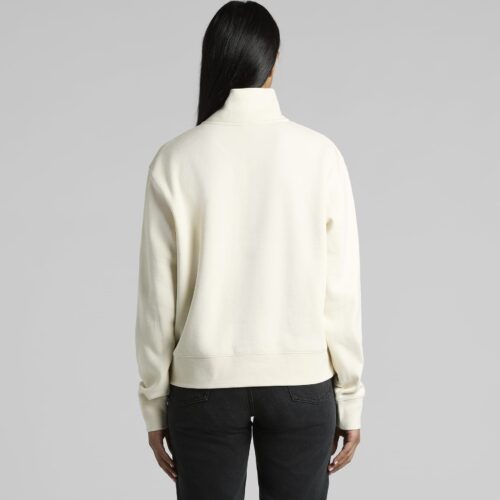 Wo's Half Zip Crew - Image 4