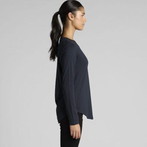 Wo's Maple Curve Long Sleeve Tee - Image 3