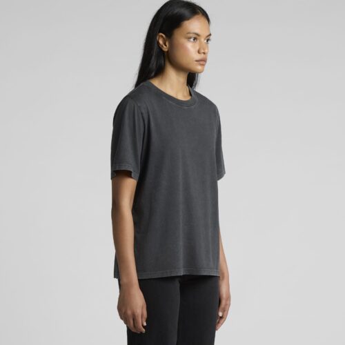 Wo's Stone Wash Heavy Tee - Image 2