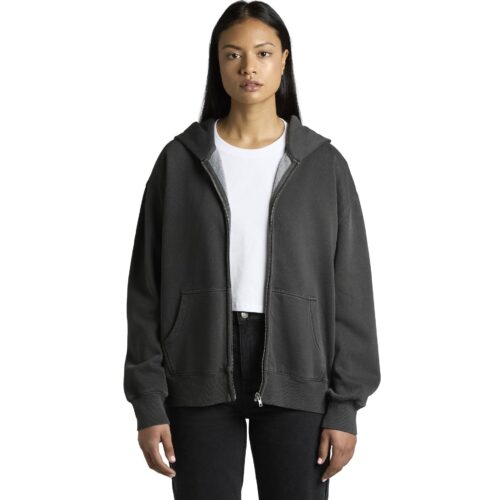 Wo's Relax Faded Zip Hood - Image 4