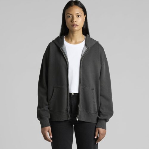 Wo's Relax Faded Zip Hood - Image 6
