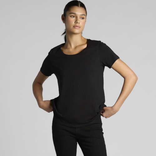 Wo's Maple Scoop Tee - Image 5