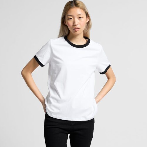 Wo's Maple Ringer Tee - Image 5