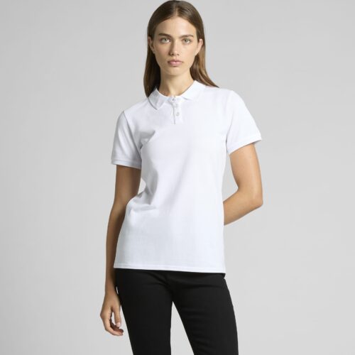 Wo's Pique Polo - Image 5