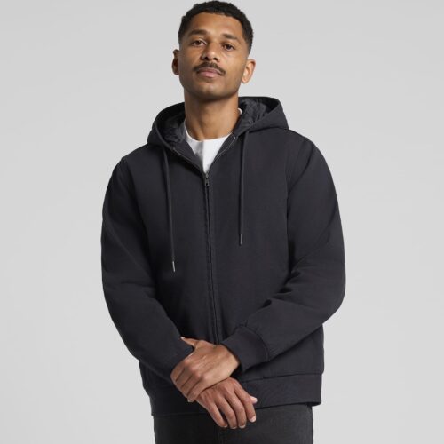 Canvas Bomber Hood Jacket - Image 5