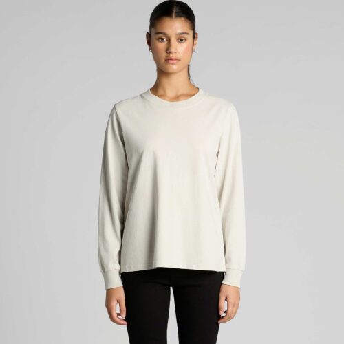 Wo's Heavy Faded Long Sleeve Tee