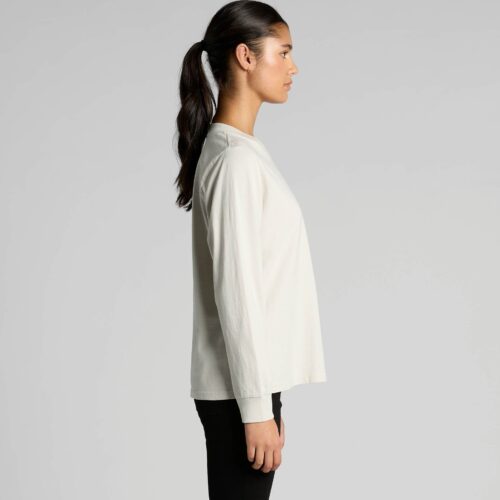 Wo's Heavy Faded Long Sleeve Tee - Image 3