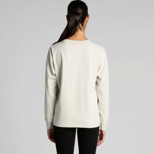 Wo's Heavy Faded Long Sleeve Tee - Image 4