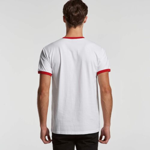 Ringer Tee White - Image 4