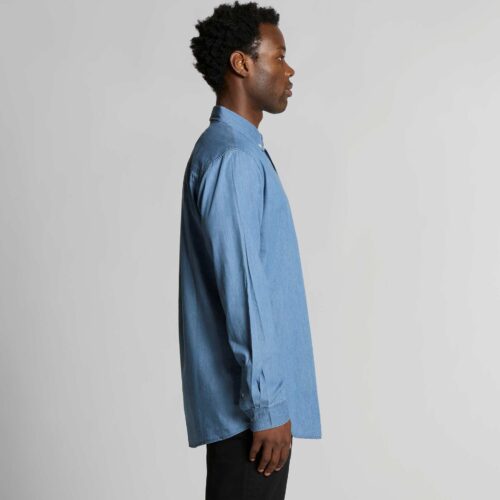Blue Denim Shirt - Image 3