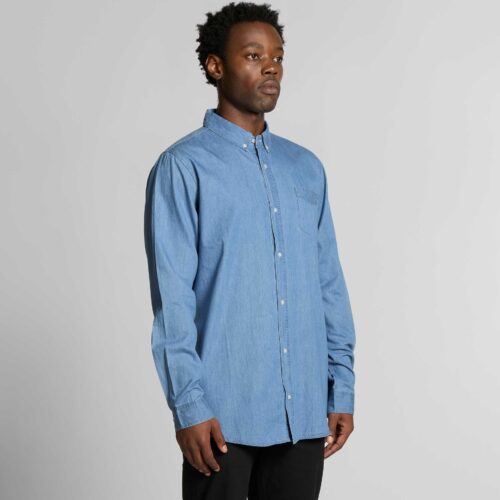Blue Denim Shirt - Image 2