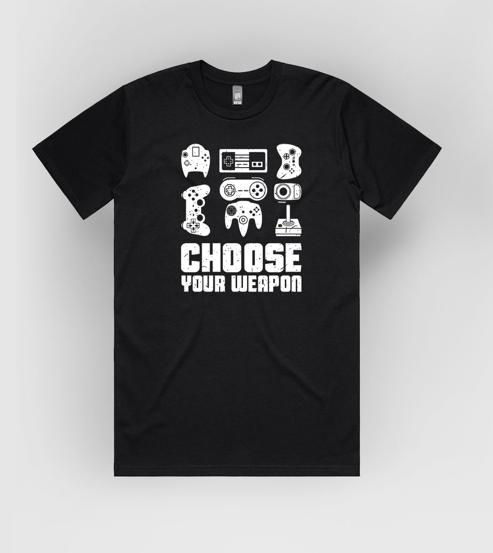 Choose Weapon T-shirt
