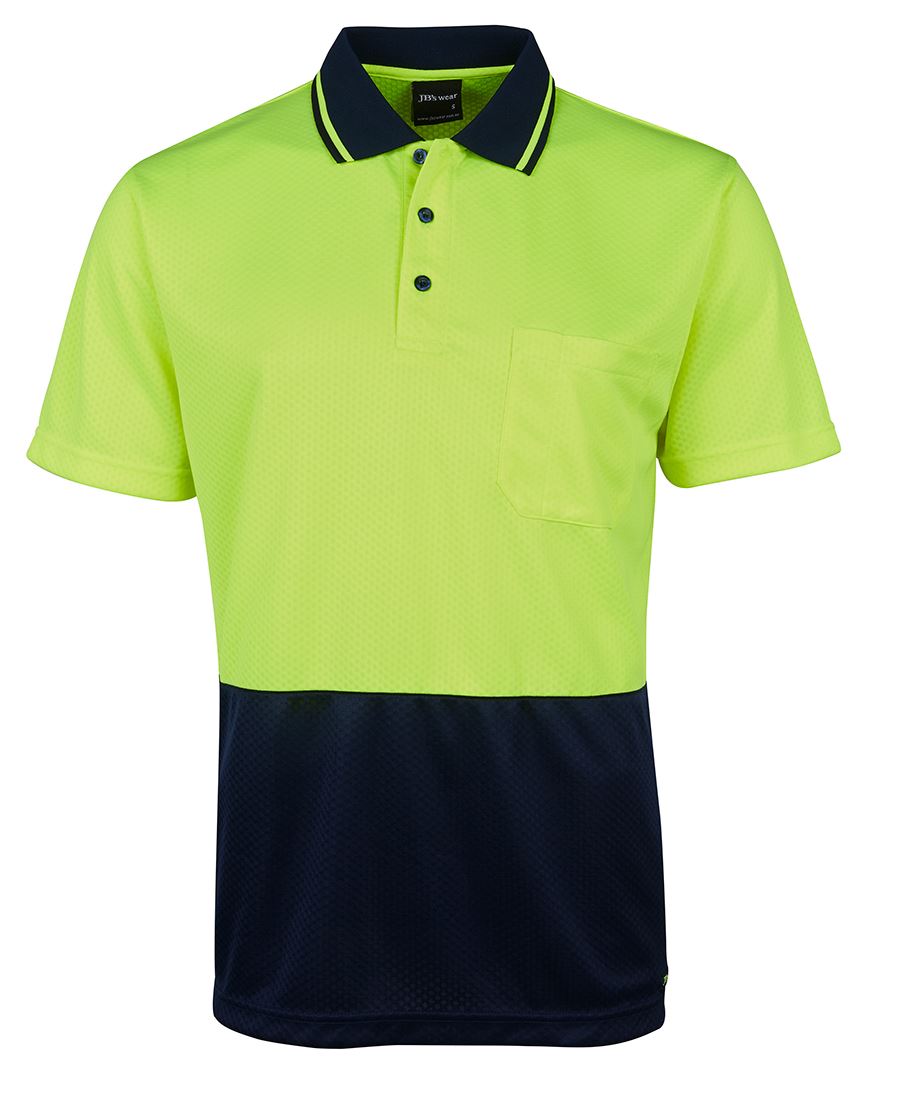 JB's HiVis 4602.1 JACQUARD NON CUFF POLO