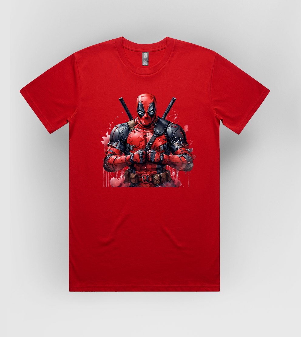 Deadpool Red Tshirt