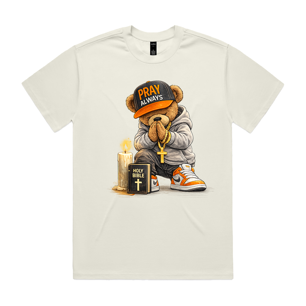 Blessed Bear Pray Always